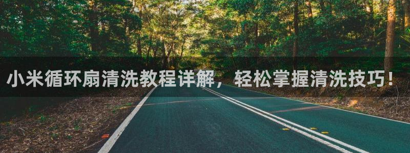 凯发k8是不是真的可靠：小米循环扇清洗教程详解，轻松掌握清洗技巧！