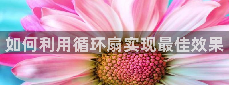 凯发国际平台登录不上：如何利用循环扇实现最佳效果