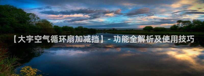 凯发app地址：【大宇空气循环扇加减挡】- 功能全解析及使用技巧