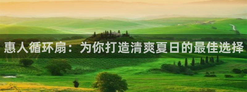 凯发旗舰厅网站：惠人循环扇：为你打造清爽夏日的最佳选择