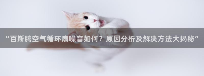 凯发k8手机网页：“百斯腾空气循环扇噪音如何？原因分析及解决方法大揭秘”