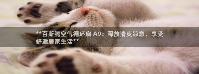 凯发国际怎么赚钱：**百斯腾空气循环扇 A9：释放清爽凉意，享受
舒适居家生活**