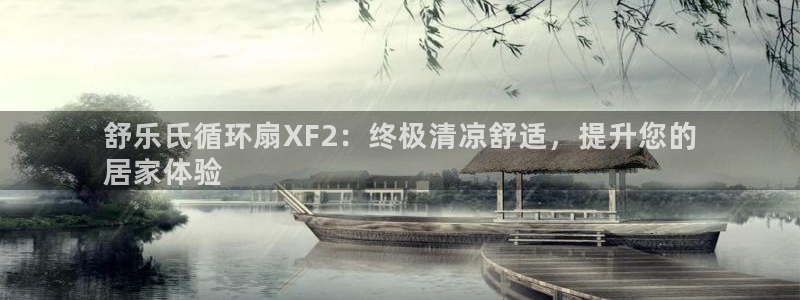 凯发注册手机版官网：舒乐氏循环扇XF2：终极清凉舒适，提升您的
居家体验
