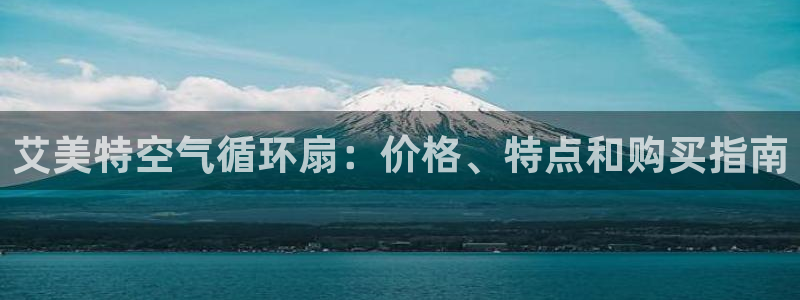凯发一触即发：艾美特空气循环扇：价格、特点和购买指南