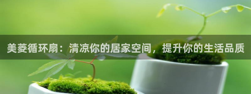 凯发k8555|手机版：美菱循环扇：清凉你的居家空间，提升你的生活品质