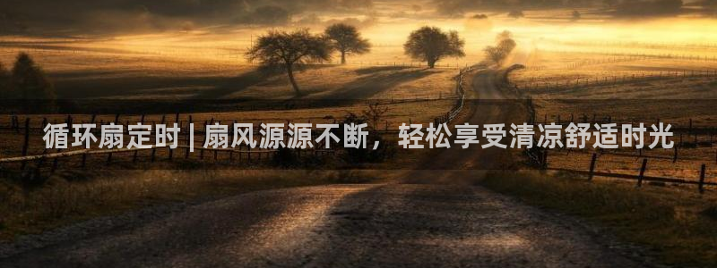 凯发注册手机版官网：循环扇定时 | 扇风源源不断，轻松享受清凉舒适时光