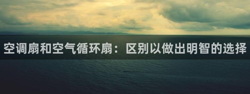 凯发k8娱乐平台：空调扇和空气循环扇：区别以做出明智的选择